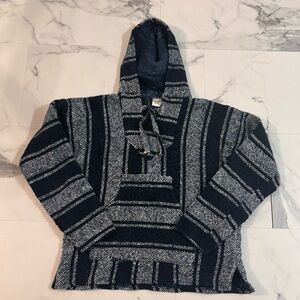 💙Artesanias💙Striped Baja Hoodie